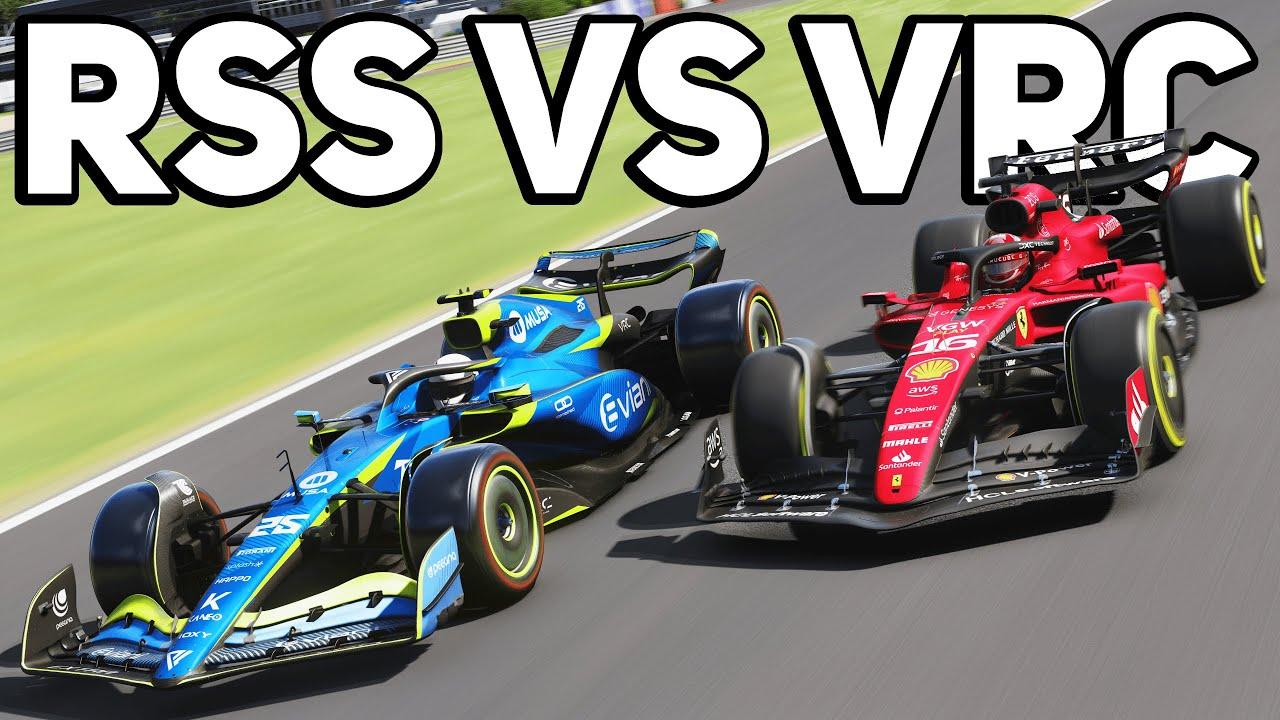 RSS Formula Hybrid VS VRC Formula Alpha: Which is the Best 2023 F1 Assetto Corsa Mod Car?